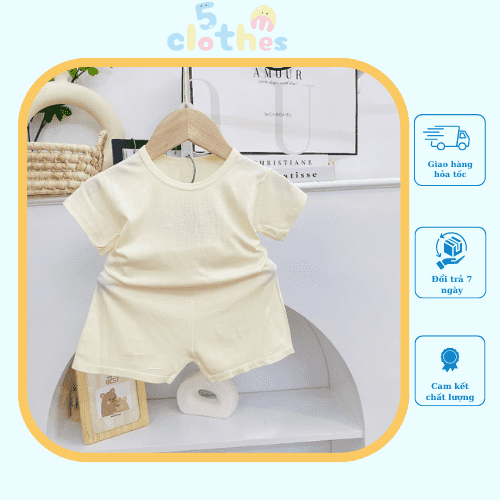 Đồ bộ ngắn tay cho bé