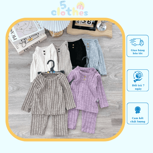 Bộ quần áo dài tay tăm